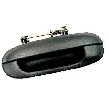 2002-2009 Chevrolet Trailblazer Door Handle Rear Driver Side Outer Textured (One Bolt)