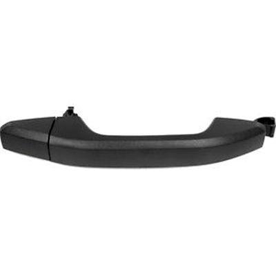 2014-2018 Chevrolet Silverado 1500 Door Handle Rear Driver Side/Passenger Side Outer With Cover Texture Black