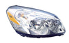 Head Lamp Driver Side Buick Lucerne 2006-2008 Cx Mdl Without Cornering Without Fog Cx Model Capa , Gm2502276C