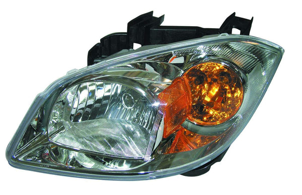 Head Lamp Driver Side Chevrolet Cobalt 2005-2007 Base/L/Lt With Bracket , Gm2502281V