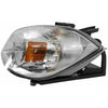 2005-2006 Pontiac G5 Head Lamp Driver Side Smokey Housing With Brkt/ Clear Lens High Quality