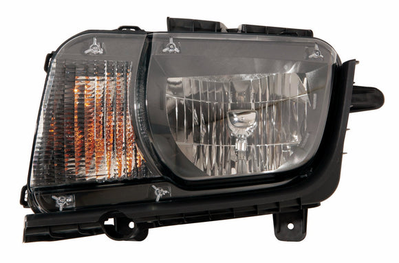 Head Lamp Driver Side Chevrolet Camaro 2010-2013 Capa