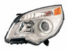 Head Lamp Driver Side Chevrolet Equinox 2010-2015 Ltz Capa