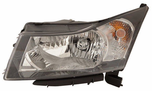 Head Lamp Driver Side Chevrolet Cruze 2012-2015 2Nd Design Clear Ring Capa , Gm2502361C