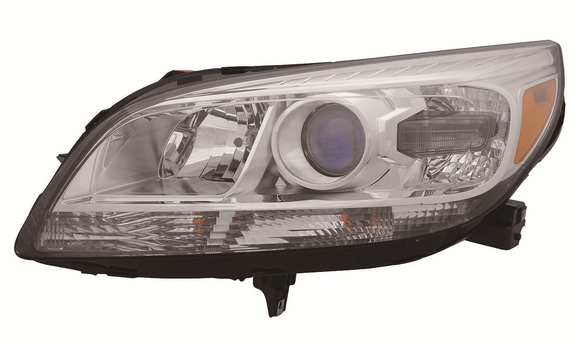 Head Lamp Driver Side Chevrolet Malibu 2013-2015 Halogen Lt/Ltz Model Capa , Gm2502362C