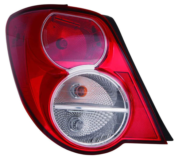 Tail Lamp Passenger Side Chevrolet Sonic Sedan 2012-2016 Capa