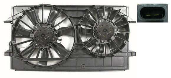 2005-2010 Pontiac G6 Cooling Fan Assembly 2.2L/3.5L/3.9L For Malibu 04-12/Maxx 04-07/ 2.4L/3.5L For G6 05-10/ Aura 08-09 Please Check Picture