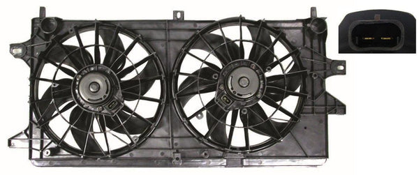 2005-2006 Buick Allure Cooling Fan Assembly 3.4L/3.8L