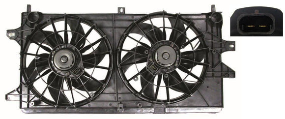 2004-2005 Chevrolet Impala Cooling Fan Assembly 3.4L/3.8L