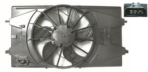 2007-2008 Pontiac G5 Cooling Fan Assembly 2.4L