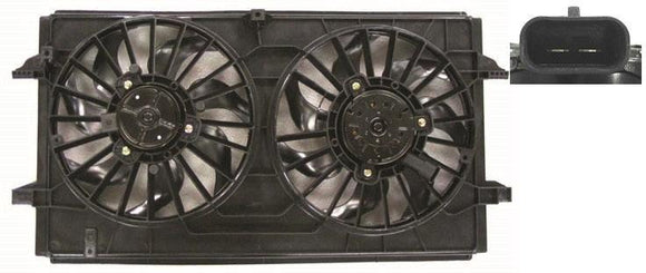 2007-2009 Saturn Aura Cooling Fan Assembly 3.5L Please Check Picture