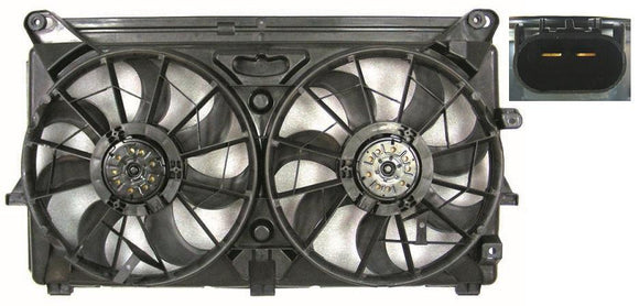 2007-2010 Chevrolet Silverado 2500 Cooling Fan Assembly 6.2L V8