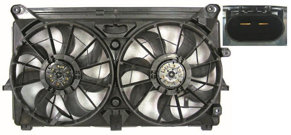 2007-2013 Gmc Sierra 2500 Cooling Fan Assembly 6.2L