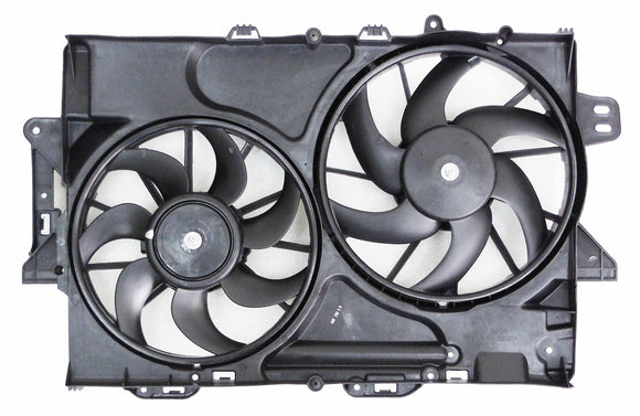 2008-2009 Chevrolet Equinox Cooling Fan Assembly 3.6L Dual Fan Assembly 2Nd Design