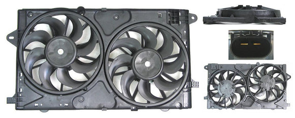 2013-2014 Chevrolet Malibu Cooling Fan Assembly 2.4L