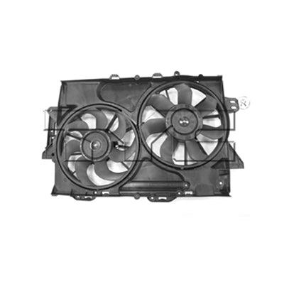 2008-2009 Chevrolet Equinox Cooling Fan Assembly 3.4L Dual Fan Assembly 2Nd Design