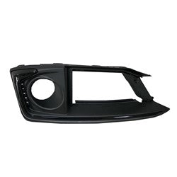 Fog Lamp Bezel Front Driver Side Honda Civic Coupe 2019-2020 Black Sport Model , Ho1038147U