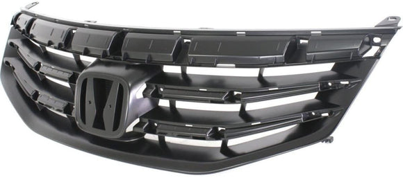 2011-2012 Honda Accord Sedan Grille Matte-Black