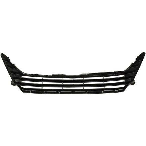 2018-2020 Honda Odyssey Grille Upper Textured Black With Horizontal Bars