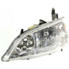 2004-2005 Honda Civic Coupe Head Lamp Driver Side High Quality