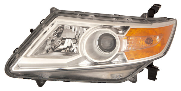 Head Lamp Driver Side Honda Odyssey 2011-2013 Hid Capa