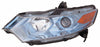 Head Lamp Driver Side Honda Insight 2012-2014 Capa