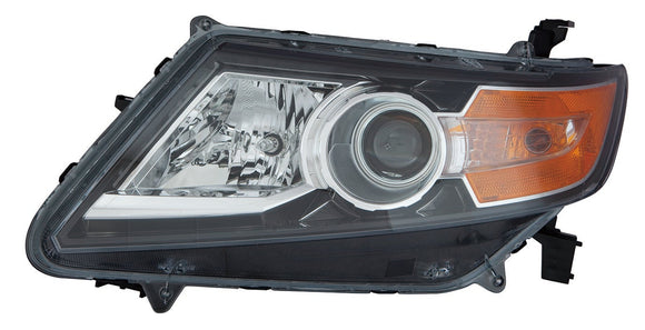 Head Lamp Driver Side Honda Odyssey 2014-2017 Halogen Capa , Ho2502154C