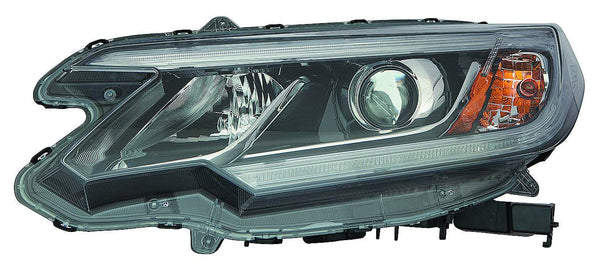 Head Lamp Driver Side Honda Crv 2015-2016 Halogen Touring Capa , Ho2502170C