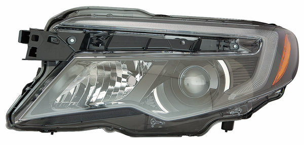 Head Lamp Driver Side Honda Pilot 2016-2022 Led With Auto Dimming/Led Drl Elite Model Capa , Ho2502172C