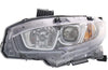 2016-2020 Honda Civic Sedan Head Lamp Driver Side Halogen High Quality