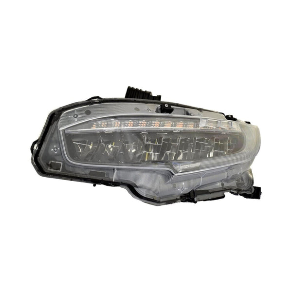 Head Lamp Driver Side Honda Civic Hatchback 2020-2021 Led Si/Touring High Quality , Ho2502199