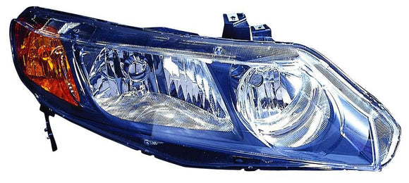 2006-2008 Honda Civic Sedan Head Lamp Passenger Side