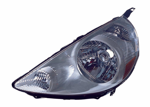 Head Lamp Driver Side Honda Fit 2007-2008 White(Code Nh578) Capa , Ho2518119C