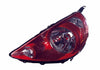 Head Lamp Driver Side Honda Fit 2007-2008 Red(Code R81) Capa , Ho2518121C