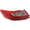 2013-2015 Honda Accord Coupe Tail Lamp Driver Side