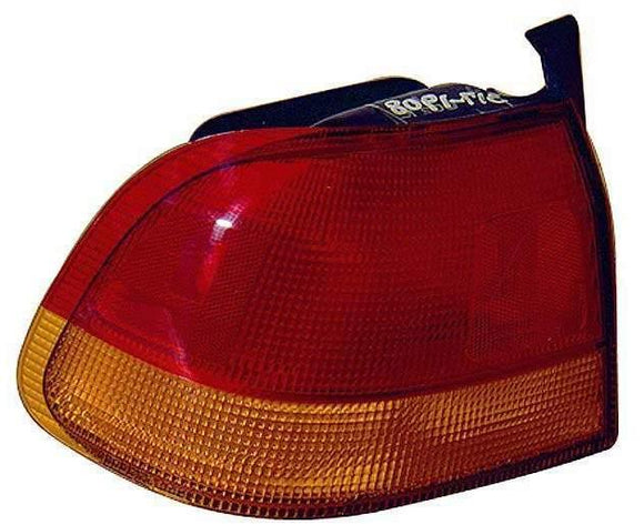 1996-1998 Honda Civic Sedan Tail Lamp Passenger Side