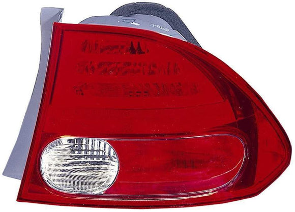 Tail Lamp Passenger Side Honda Civic Hybrid 2006-2008 Capa