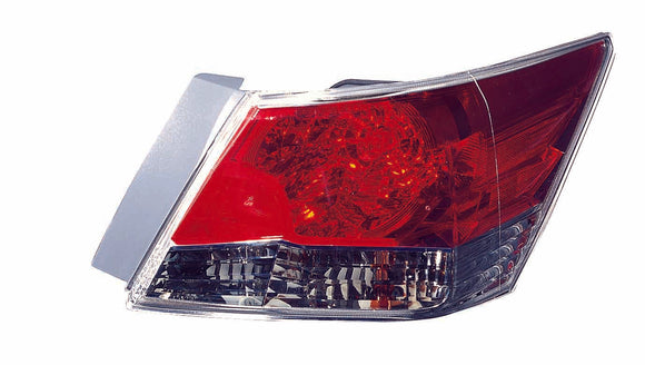 Tail Lamp Passenger Side Honda Accord Sedan 2008-2012 Capa