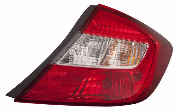 Tail Lamp Passenger Side Honda Civic Sedan 2012 Capa