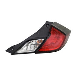 Tail Lamp Passenger Side Honda Civic Coupe 2016-2020 Capa