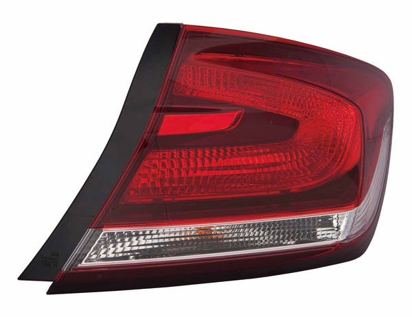 Tail Lamp Passenger Side Honda Civic Sedan 2013-2015 Capa