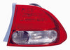 Tail Lamp Passenger Side Honda Civic Hybrid 2009-2011 Capa