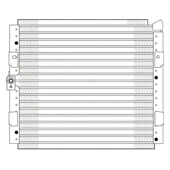 1994-1995 Honda Civic Coupe Condenser (4540)