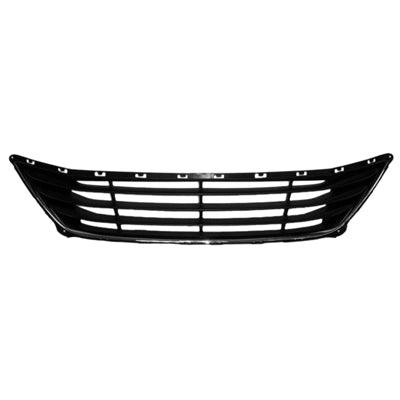 2014-2016 Hyundai Elantra Sedan Grille Lower Korea Built Black With Chrome Surearound Modling