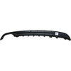 2015-2017 Hyundai Sonata Valance Rear Single Exhaust Matte Black