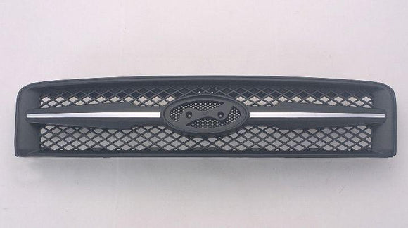 2005-2008 Hyundai Tucson Grille Chrome/Black