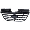 2010 Hyundai Elantra Grille Matte-Black