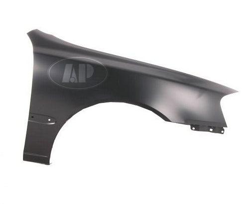 2000-2002 Hyundai Accent Hatchback Fender Front Passenger Side With Upper Moulding Hole