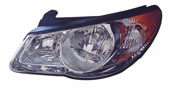 Head Lamp Driver Side Hyundai Elantra 2007-2009 Capa