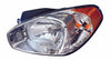 Head Lamp Driver Side Hyundai Accent Hatchback 2007-2011 Capa